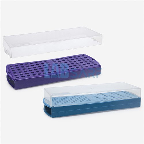 Tüp Standı Çift Yüzlü & Mavi - (1 Adet)