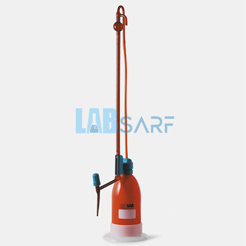 Büret Otomatik Şilling Amber  25 Ml As Kalite Grup Sertifikalı Beyaz Skala