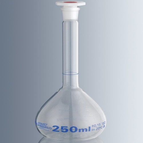 Balon Joje & Cam & Şilifli & Kapaklı & 500 ml & NS 19/26 -1 Adet