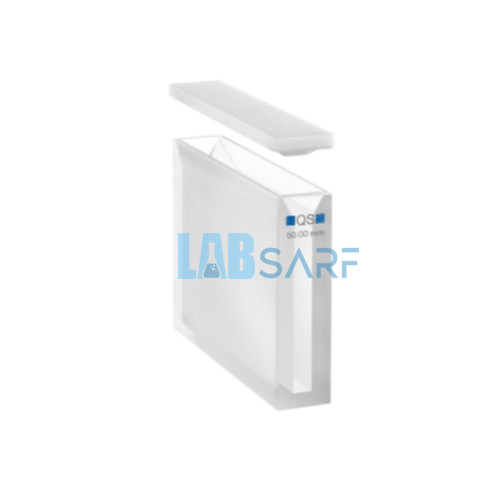 Hellma 50 mm Kuvars Cam Yüksek Performans Küvet 104-QS – Semi-Micro cells