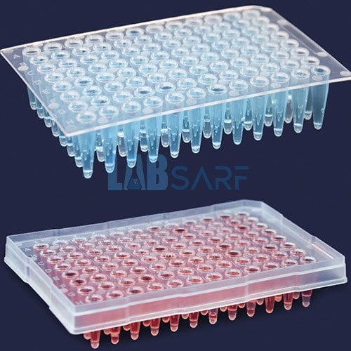 Pcr Plakları Eteksiz & Şeffaf - 10 Adet/Paket - (1 Paket)