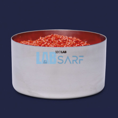 Kristalizasyon Kutusu Çap 70 Mm Paslanmaz Çelik Düz Tabanlı-(1 Adet)