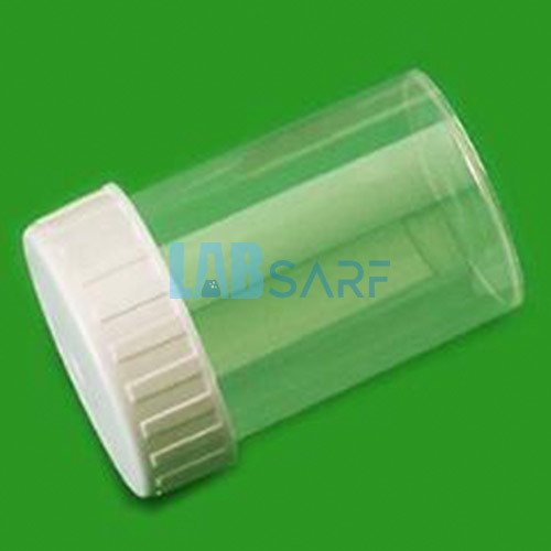 Numune Kabı, Plastik, PP, Hacim 60 ml 50 Ad./Paket- (1 Pk)