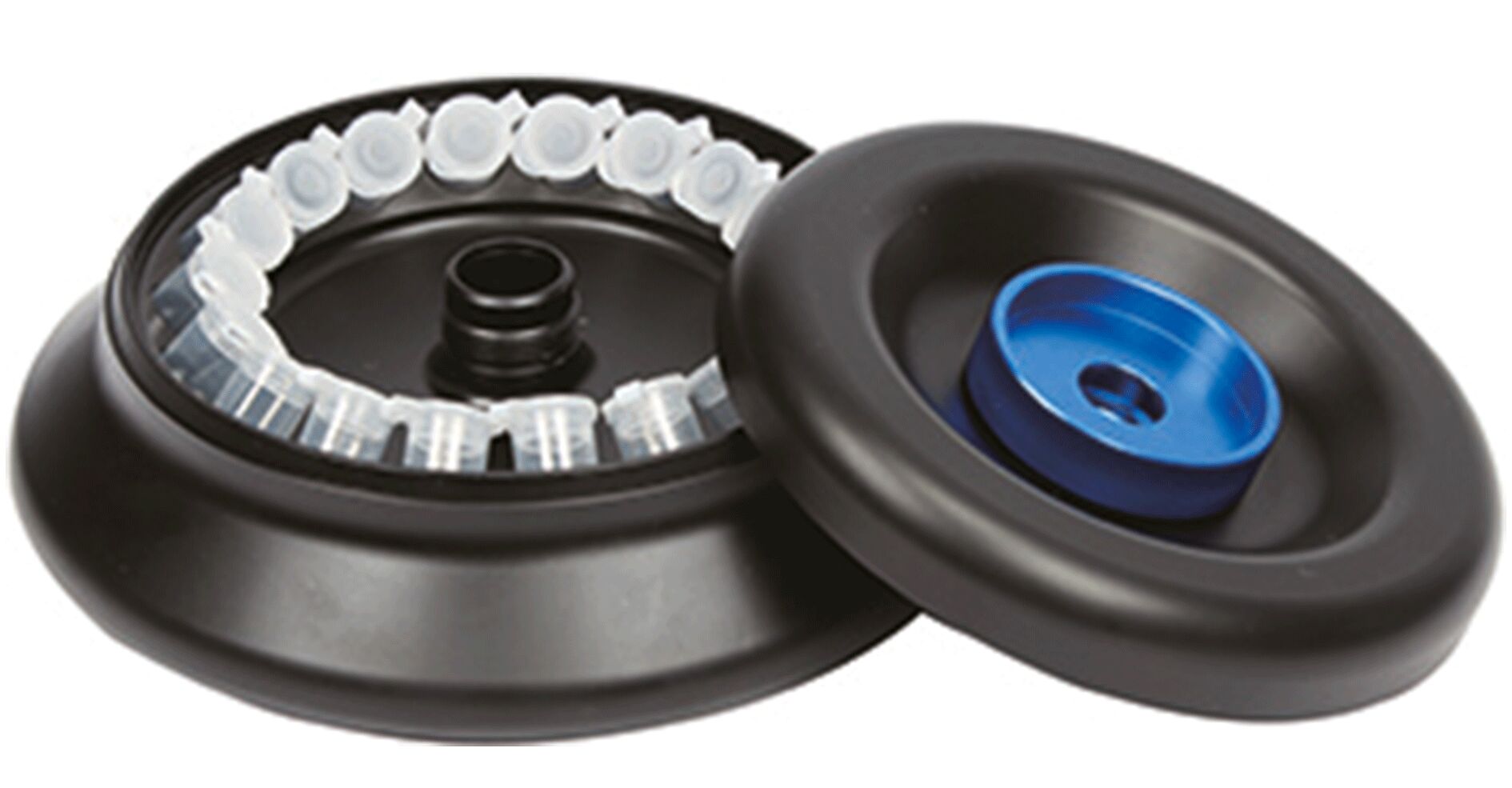 AS24-2 D3024 Ve D1524R İle Kullanılan Kapaklı Sabitleme Klipsi O'ringli  Alüminyum Alaşımlı 15000rpm, 2Ml/1.5 Ml*24 Rotor Kiti