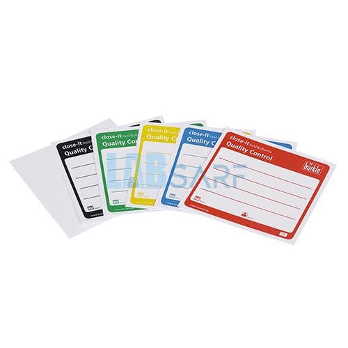 Close-it Kontrol Etiketi & 150x150 mm & Beyaz & 5303-1002