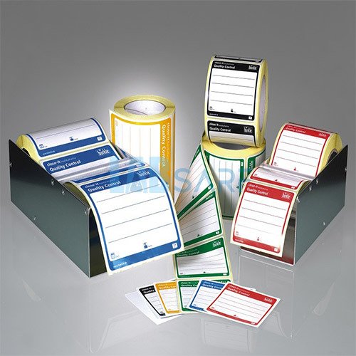 Close-it Kontrol Etiketi & İlaç ve Gıda İçin & 95x95 mm & Yeşil & 5303-2022