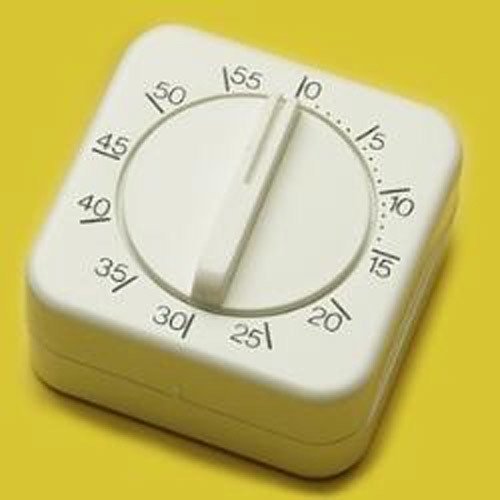 Mekanik Çalar Saat & Mandallı & 0-60 Dakika & 1 Adet