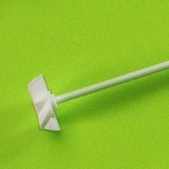 PTFE (Teflon) Karıştırıcı Şaft & Pervane Tipi & 9,5x650x60 mm & 1 Adet