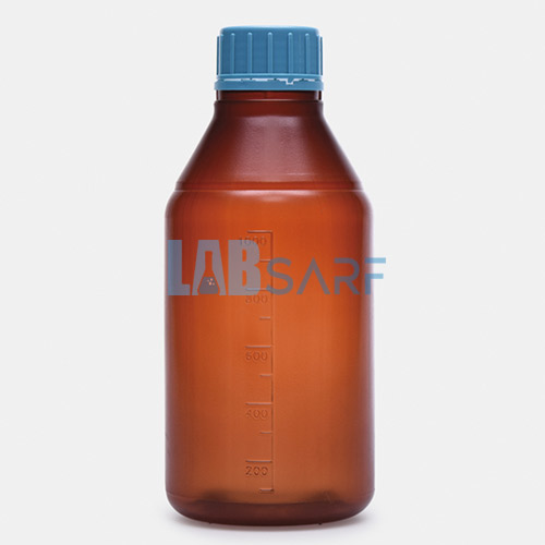 Şişe Iso Vida Kapaklı 500 Ml Orta Boyun P.P Amber 100Adet/Paket (1 Paket)