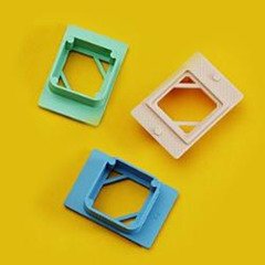 Parafin Halkası Plastik & Pembe & 250 Adet/Paket-(1 Paket)