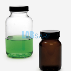 Şişe Geniş Boyunlu Nötr Cam Amber 250 Ml Gl 55- (1 Adet)