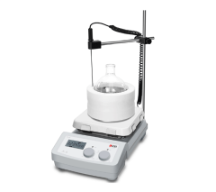 MS7-H550-S Dlab LED Dijital 7'' Kare Ocak Gözü Manyetik Karıştırıcı, cam seramik ocak gözü, 550°C'ye kadar ısıtma sıcaklığı