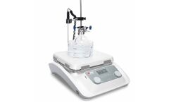 MS10-H500-PRO Dlab Paket 1 LCD Dijital 10 inç '' Kare Ocak Gözü Manyetik Karıştırıcı, cam seramik ocak gözü 500°C'ye kadar ısıtma sıcaklığı Sıcaklık Sensörü İle Birlikte