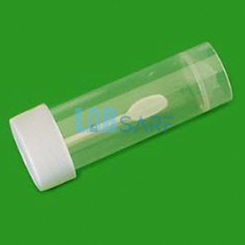 Numune Kabı, Hacim 25 ml, Kaşıklı 50 Ad./Paket - (1 Pk)