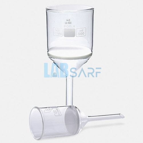 Huni Gooch 17D Por 4 125 Ml Çap 60 Mm Sinter Cam Filtreli - (1 Adet)