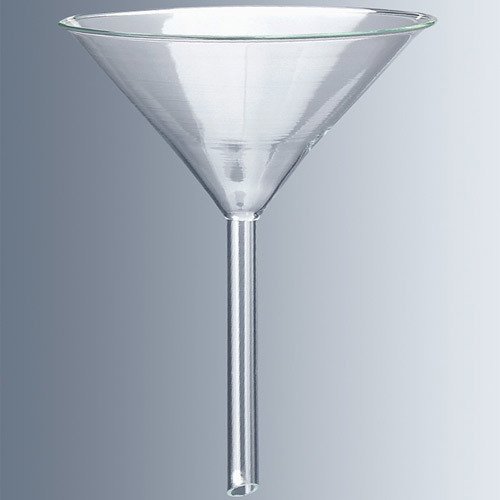 Huni & Cam & Borosilikat & Kısa Boyunlu & 250 mm -2 Adet/Paket-(1 Paket)