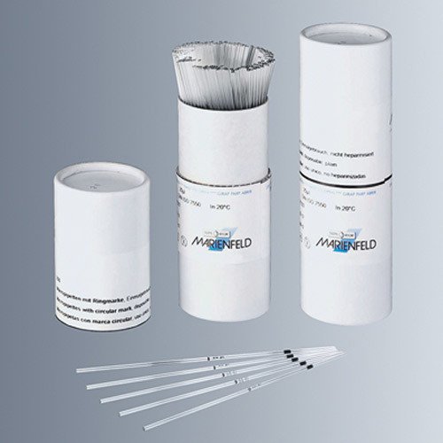 Mikro Pipet & Cam & Heparinsiz & 100 µl -250 Adet/Kutu-(1 Kutu)