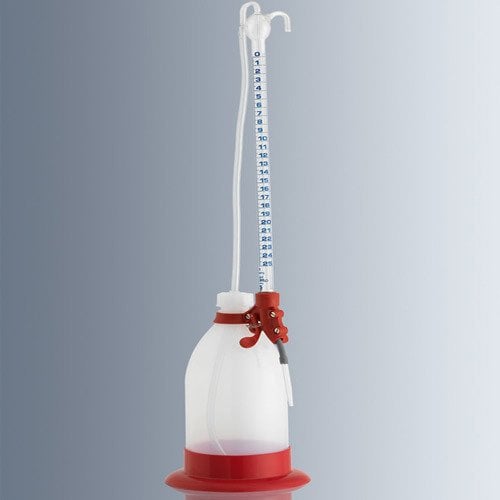 Büret & Cam & Schilling Modeli & Plastik Şişeli & Tabanlı & 10:0.05 ml -1 Adet