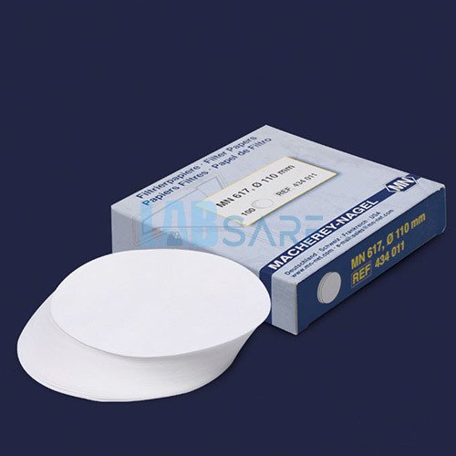 Filtre Kağıdı Kantitatif 110 Mm Siyah Bant Hızlı Akış Hızı - 100 Adet/Paket - (1 Paket)