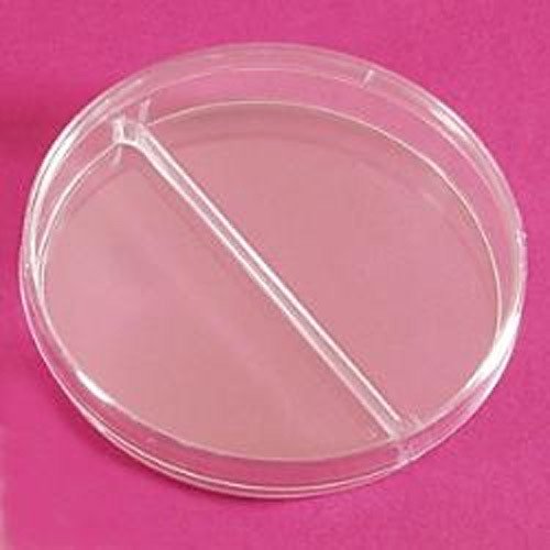 Petri Kutusu & Plastik PS & 90 mm & 2 Bölmeli & Aseptik & 23 Adet/Paket-(1 Paket)