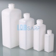 Kare Şişe & Dar Boyunlu & Vida Kapaklı & 100 ml & 0332-0100