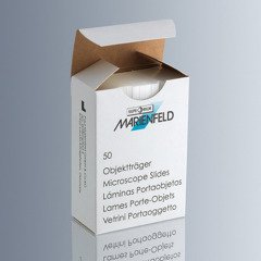 Lam Adezivli & HistoBond® & Buzlu & Beyaz & 100'lük -100 Adet/Kutu-(1 Kutu)