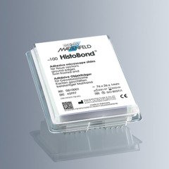 Lam Adezivli & HistoBond® & Buzlu & Beyaz & 100'lük -100 Adet/Kutu-(1 Kutu)