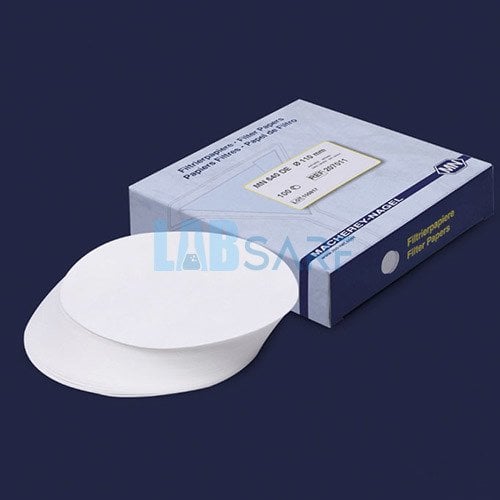 Filtre Kağıdı Kalitatif 125 Mm Siyah Bant Hızlı Akış Hızı - 100 Adet/Paket - (1 Paket)