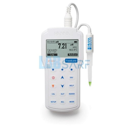 Profesyonel Taşınabilir Gıda için pH Ölçer