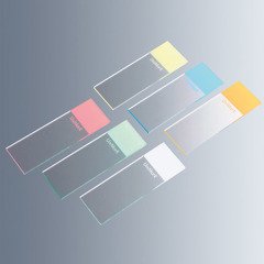 Lam & Renkli & Unimark & Tıraşlı & Yeşil -50 Adet/Kutu-(1 Kutu)