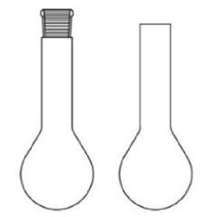 Kjeldahl balonu, Şilifsiz, 500 ml hacim