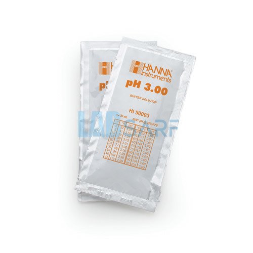 pH 3.00 Teknik Kalibrasyon Tampon Poşetleri (25 x 20 mL)