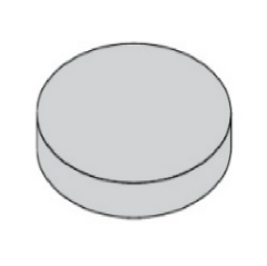 Quartz Filtre, 50 mm Filtre Çapı, 0-3 Porozite No