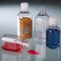 Laboratuvar Şişesi & PET & Steril & 125 ml & 0370-0125