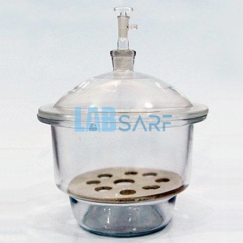 Desikatör Cam Vakumlu-Porselen Diskli 210 Mm