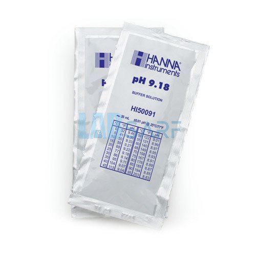 pH 9.18 Teknik Kalibrasyon Tampon Poşetleri (25 x 20 mL)