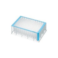 Deepwell Plate 96/1000 µL & Temiz Kuyular & 1000 µL & Steril & Mavi -20 Plaka (5 Poşet x 4 Plaka)-1 Paket