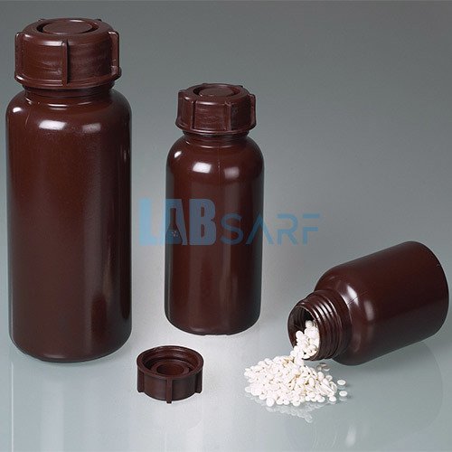 Geniş Boyunlu Şişe & LDPE & Kahverengi & 250 ml & 0320-0250