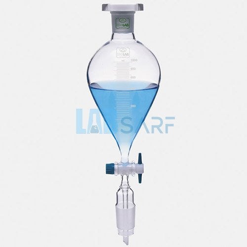 Damlatma Hunisi 250 Ml Armudi & Dereceli & Musluklu Ptfe -(1 Adet)