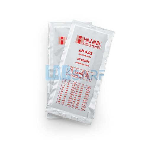 pH 4.01 Teknik Kalibrasyon Tampon Poşetleri (25 x 20 mL)