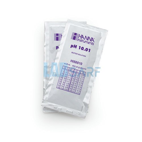 pH 10.01 Teknik Kalibrasyon Tampon Poşetleri (25 x 20 mL)