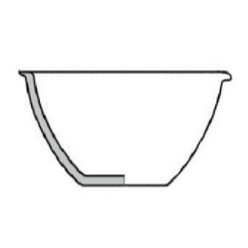 Kapsül, Dibi Düz, 170 ml Hacim, 95mm x 55 mm Dış Çap * Yükseklik