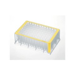 Deepwell Plate 96/1000 µL Protein LoBind® & 1000 µL & Temiz PCR & Sarı -20 Plaka (5 Poşet x 4 Plaka)-1 Paket