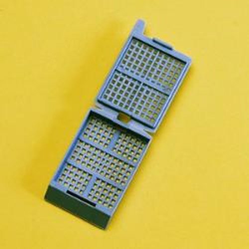 Doku Takip Kaseti & Kapaklı & Kare Delikli & Mavi & 250 Adet/Paket-(1 Paket)