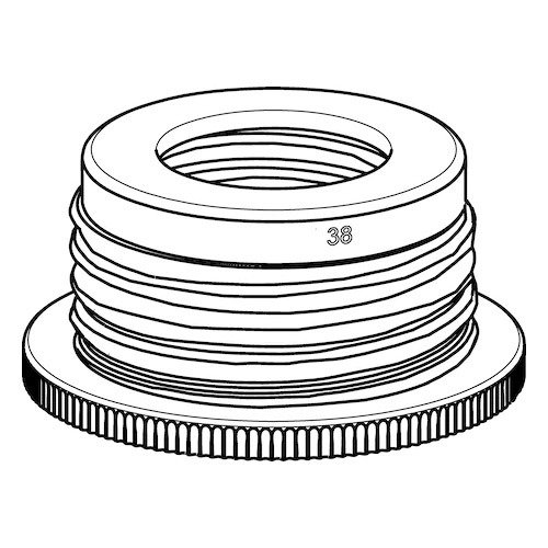 Şişe Dişi Adaptörü ETFE & GL45'ten GL38'e -1 Adet