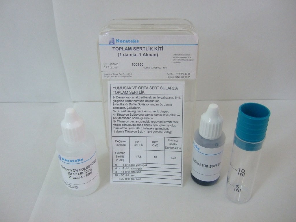 TOPLAM SERTLİK                     	(1damla=1 Alman) Testt Kiti