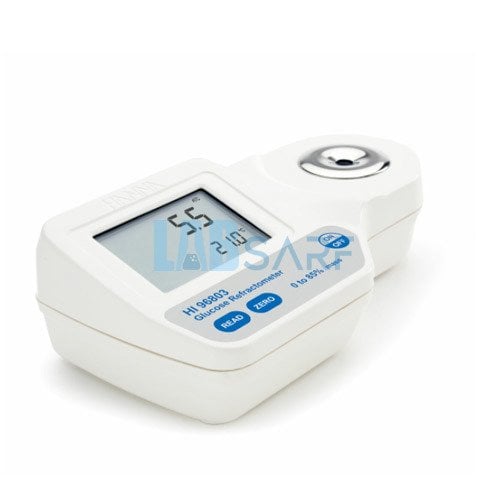 Ağırlık Analizine Göre % Glikoz için Dijital Refraktometre