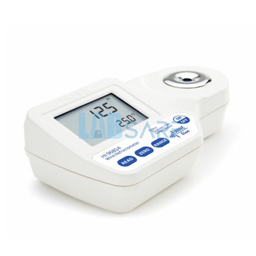 Şarap, Meyve Suyu ve Muzda % Brix, °Oe ve °KMW Şeker Analizi için Dijital Refraktometre