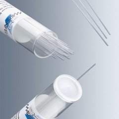 Erime Noktası Tayin Pipeti & Cam & İki Ucu Açık & 80x0.6 mm & 100 Adet/Kutu-(1 Kutu)