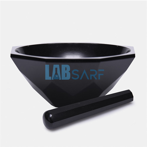 Havan Agat Tokmağı Ile Çap 110 Mm Standart Form Siyah-(1 Adet)